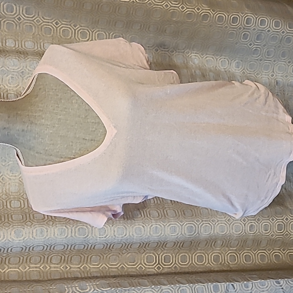Express One Eleven Pink Top